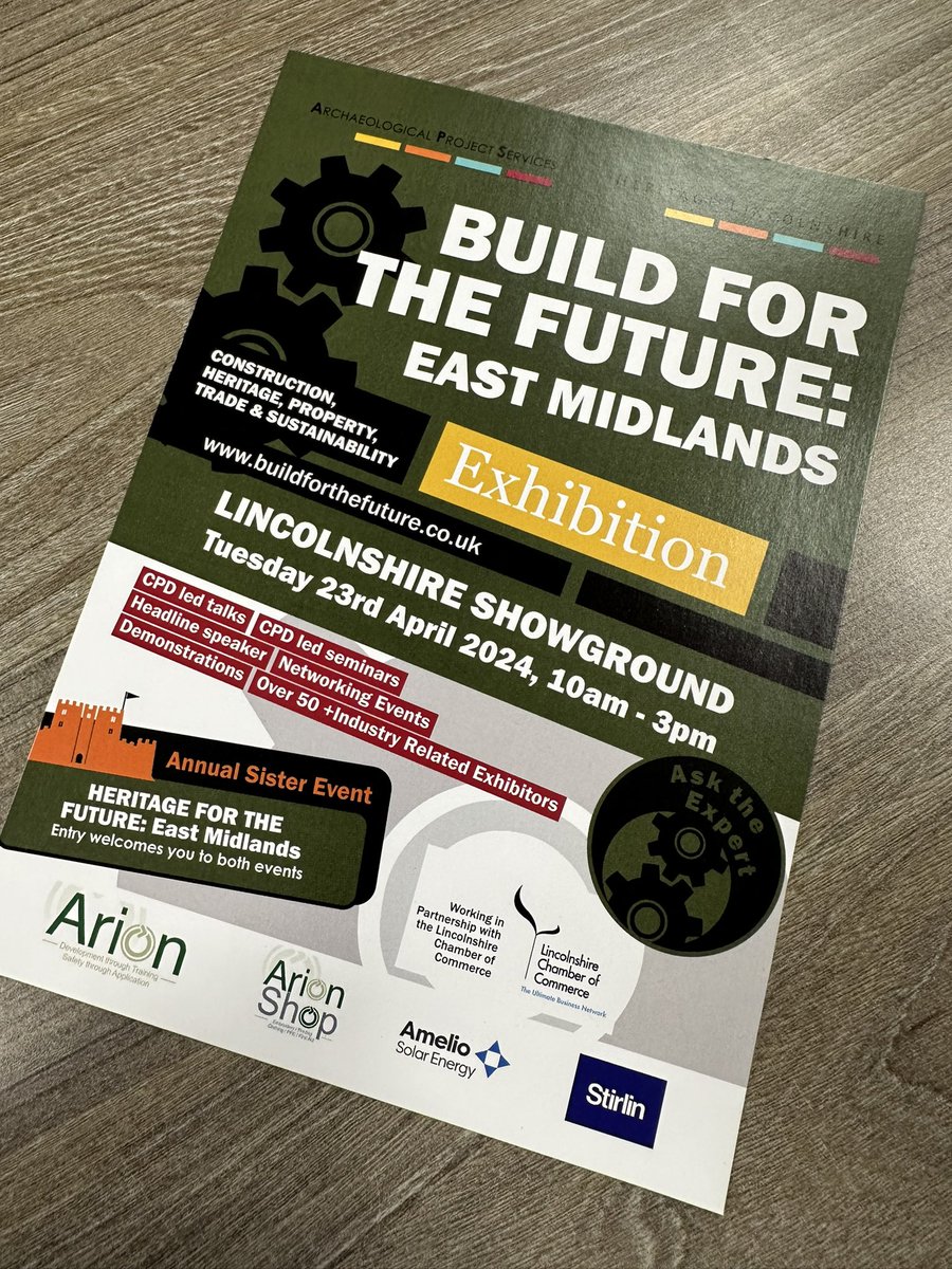 Great to see <a href="/stirlindev/">Stirlin Group</a> <a href="/StirlinPlant/">Stirlin Plant</a> team up at <a href="/LincsShowground/">Lincolnshire Showground</a> representing our businesses so well. Really interesting conversations &amp; leads coming from the event. Well done to <a href="/ShowgDirector/">Jayne Southall</a> <a href="/purdy5tl/">Abigail Kirby</a> <a href="/TonyLawt/">Tony Lawton</a> Howard Griffith for organising &amp; attending. -#BuildfortheFuture