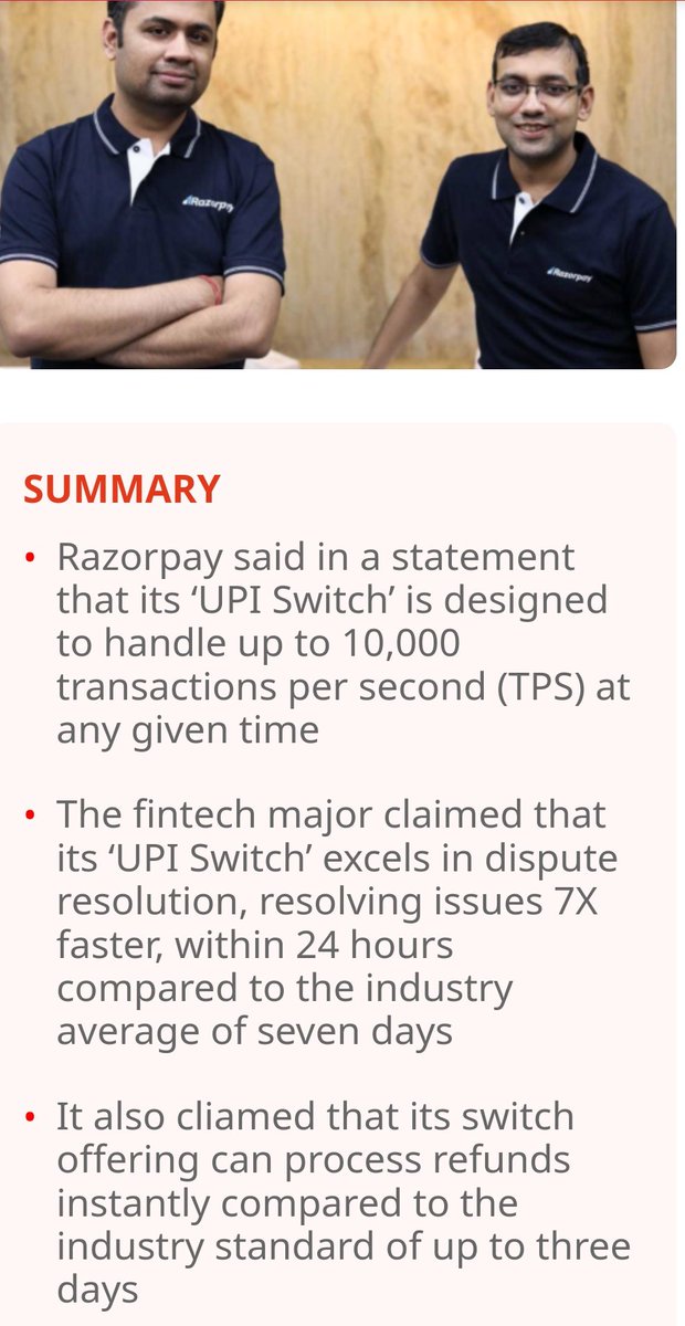 RAZORPAY , AIRTEL PAYMENTS Bank Roll Out ‘UPI SWITCH ’ To Enable 10K TRANSACTIONS PER SECOND 🌶️🌶️🌶️🌶️💥