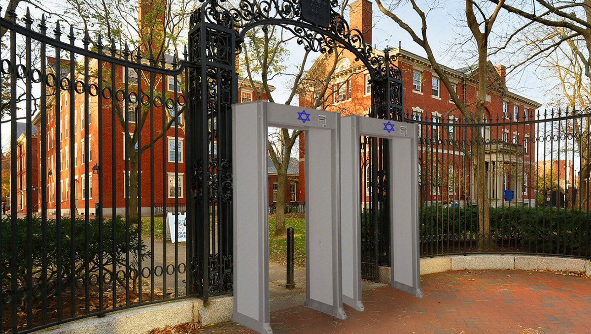 Ivy League University Installs Jew Detectors At All Entrances buff.ly/3Qlokvu