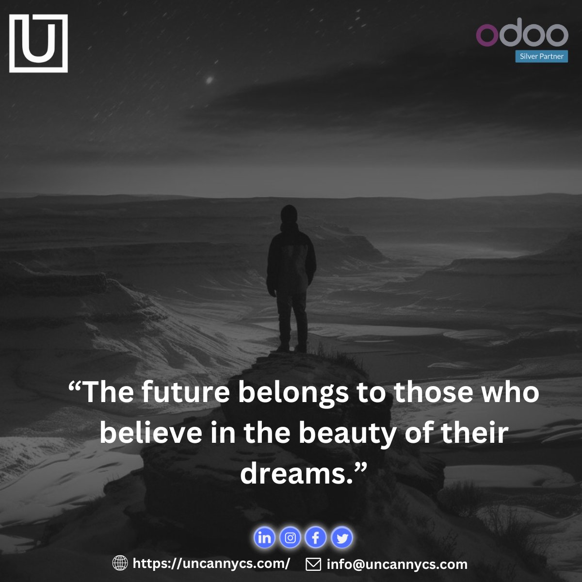 🌟“The future belongs to those who believe in the beauty of their dreams.”🌈
.
.
.
.
.
#Uncannycs #TuesdayThoughts #TuesdayMotivational #tuesdayvibes✨ #tuesday #tuesdaymood😎 #confidenceiskey🔑 #believeinyourself💯 #successisachoice #inspiredail