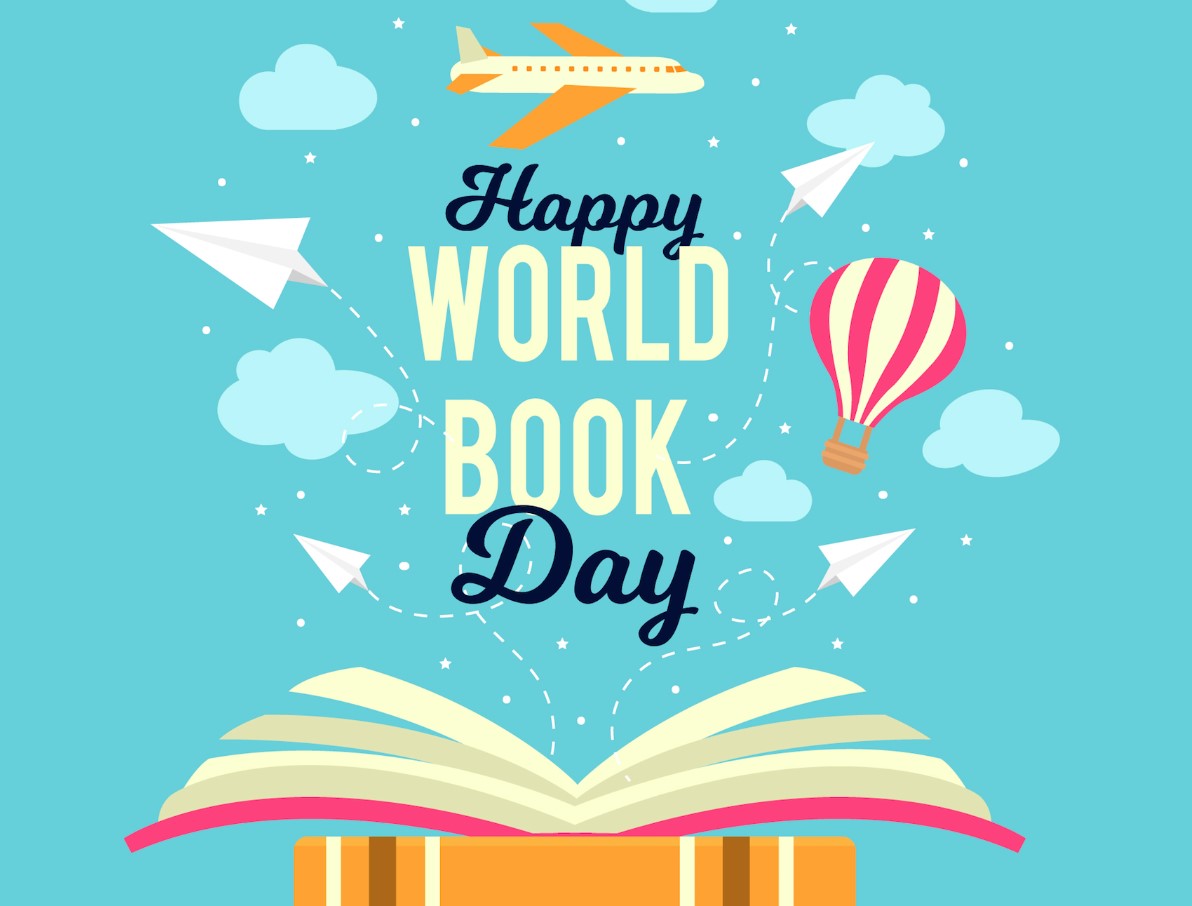 🎉 Happy World Book Day! 🎉 World Book Day is an annual worldwide movement celebrating the world of books and reading. It is celebrated in more than 100 countries on April 23 every year. So join the celebration...open a book and let your imagination soar! ✈️