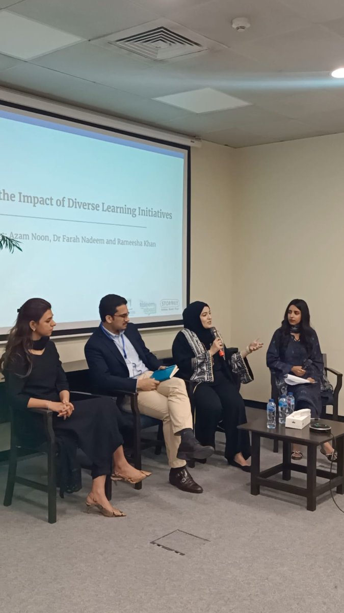 The panel on 'Gauging the Impact of Diverse Learning Initiatives' explored the significance, implementation, and sustainability of various educational initiatives. #LearningWithoutBorders