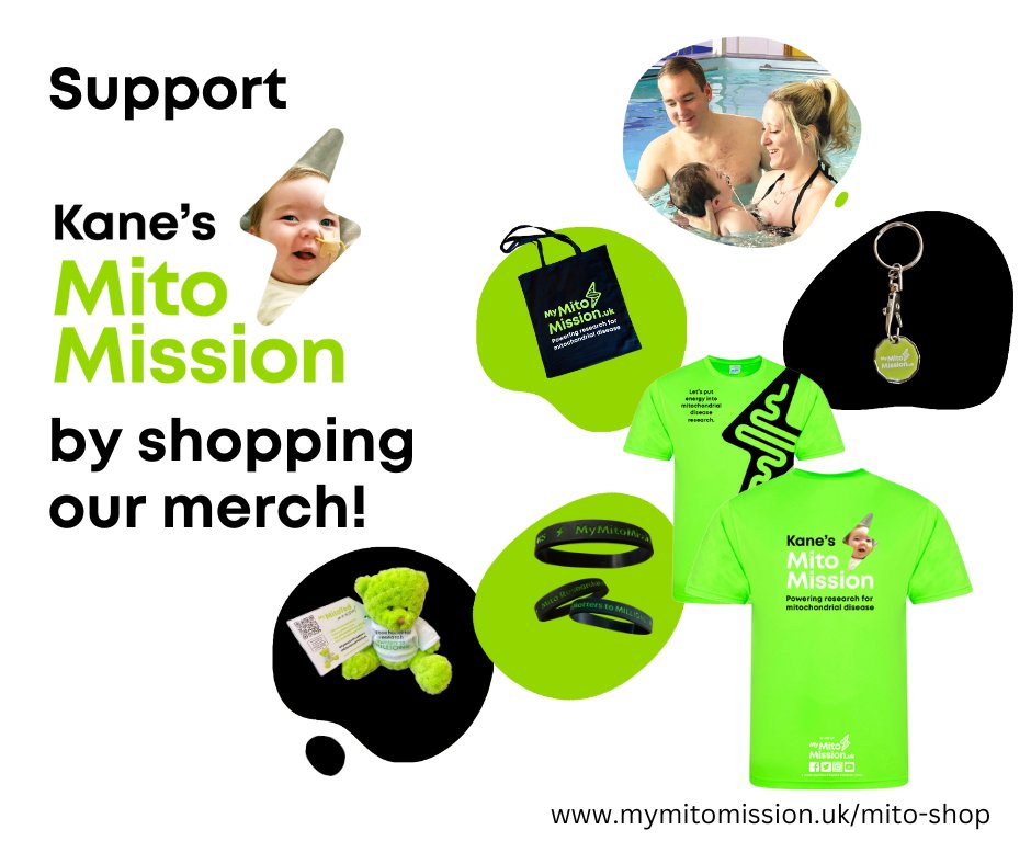 We have a wide range of merchandise that can reflect the mission of your choice.  Take a look by clicking the link below:
mymitomission.uk/product-catego…

#mymitomission #kanesmitomission #mymitomerch #mitochondrialdisease #joinourcause
