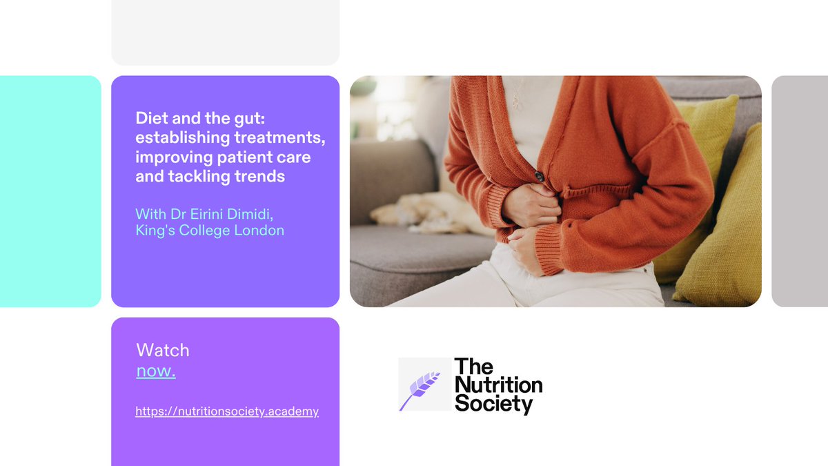 Diet and the #gut: establishing treatments, improving #patientcare and tackling trends by Dr@Eirinidimidi. Check out this bonus webinar which we released to celebrate #IBSawarenessmonth. Subscribe today to access all of our CPD endorsed webinars bit.ly/3OyTTRv