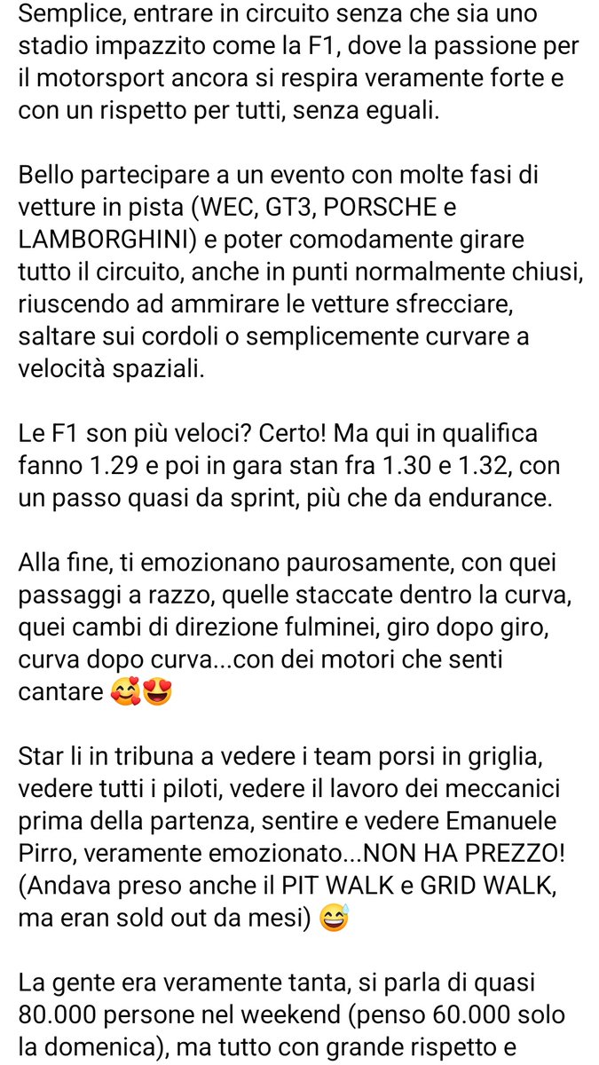 Davide_QV's tweet image. Cosa dire del WEC? 😉😊

#6HImola #wec #autodromoimola #wecimola @Hypercar_GTP #ferrari  #Minardi
