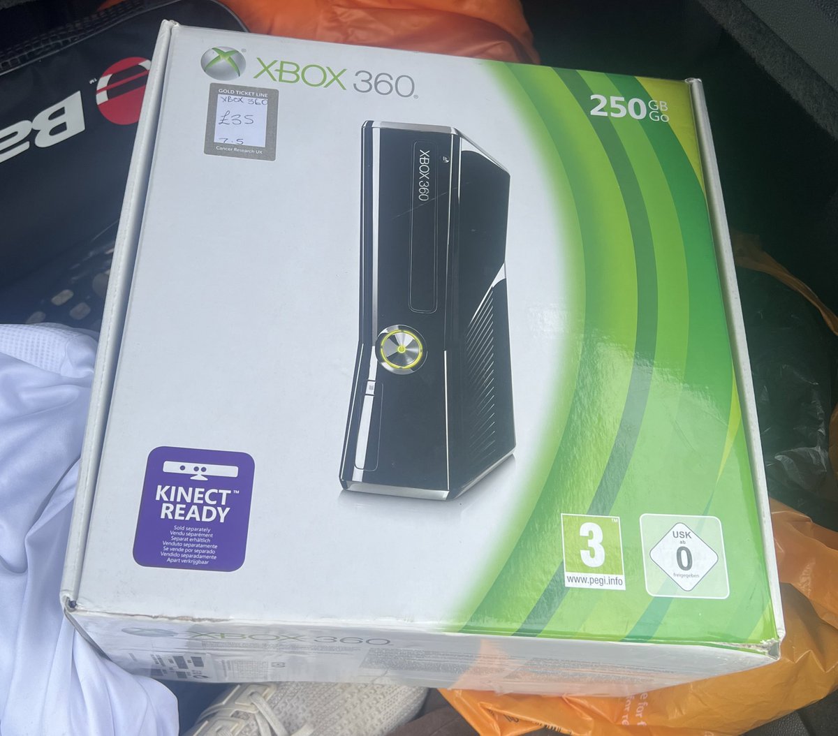 Brand new and sealed Xbox 360 from Charity Shop 😍😍😍 #CharityShopFinds