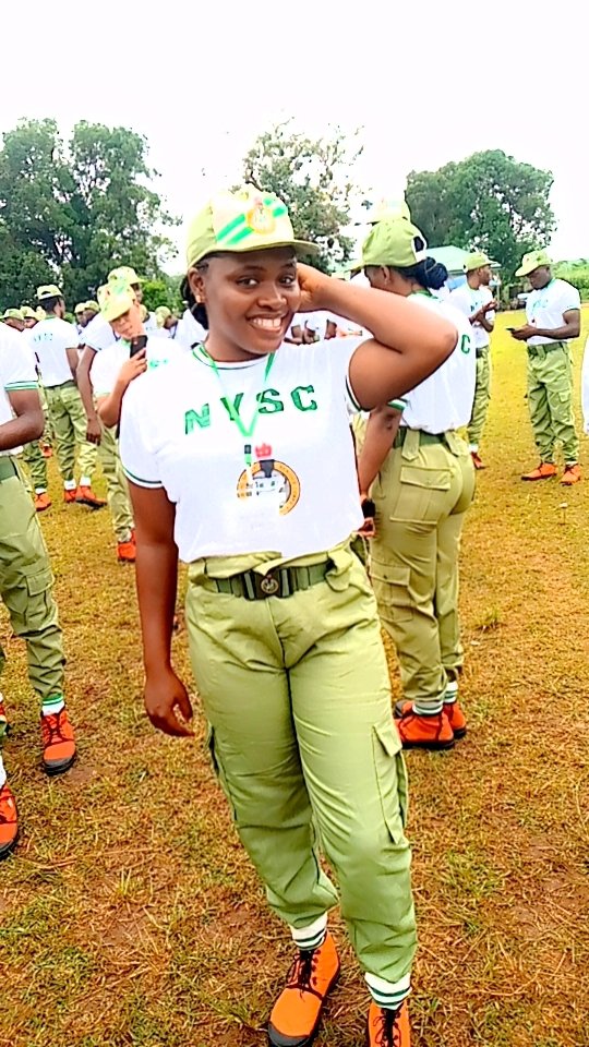 Introducing, Corper Geo di egwu. 😍