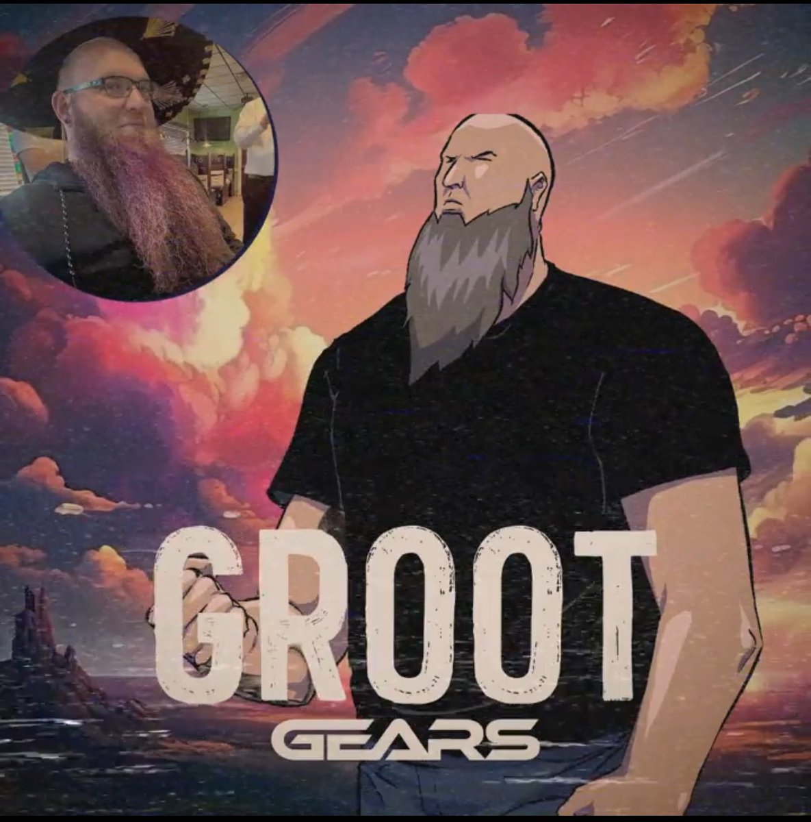 Bring on the BIG BASS LOVE! Wishing our favorite bearded badass an incredible day! Happy Birthday Groot 🎉🎉🎉 Come see him throw down the sick riffs this June with our friends in @widow7official! Tix: instagram.com/gearsbandoffic… #gearsbandofficial #happybirthday #livemusic