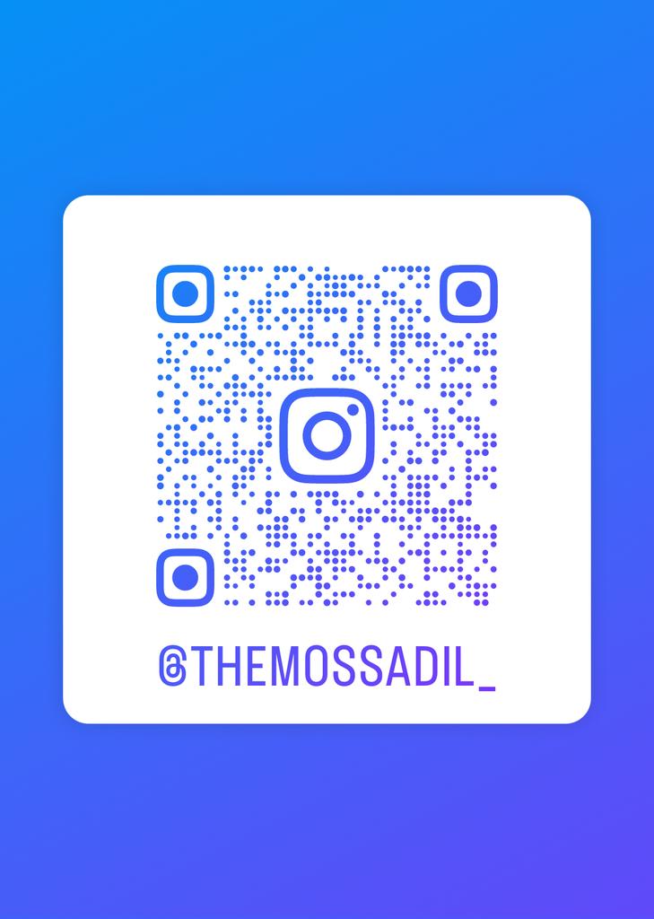 We just opened an Instagram account. Please follow so that you can see all the same content, except over there. instagram.com/themossadil_?u…