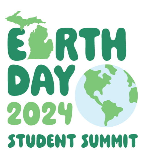 🌎✨In recognition of #EarthWeek, more than 200 Michigan middle- and high-schoolers will gather this Thursday, April 25, for the state’s FIRST #EarthDay Student Summit. tinyurl.com/mwu65tsx

#EGLEClassroom #MIGreenSchools