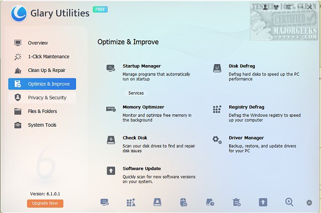 majorgeeks's tweet photo. Glary Utilities Updated!
Installer: https://t.co/4hC2SIhvyI
Portable: https://t.co/77CVTaFqHw #glarysoft software #WindowsTweaks https://t.co/1Bj3oa5xuX
