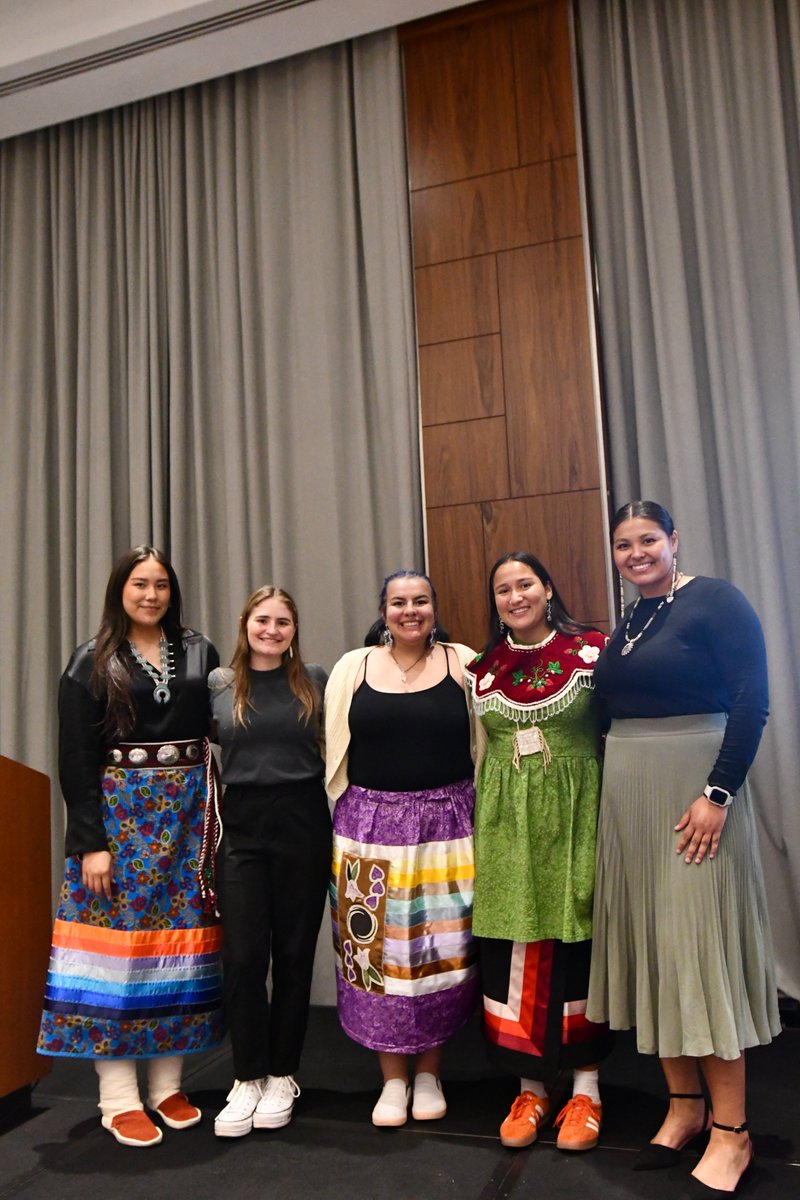 📸Looking back at last week's Tribal Leaders Reception during #UNPFII24! Hosted by NCAI, in collaboration with @NDNrights, @CUSystem Law School, and @NCAIYouth, leaders and youth advocates from across the globe joined to connect and enjoy an evening of community and solidarity.