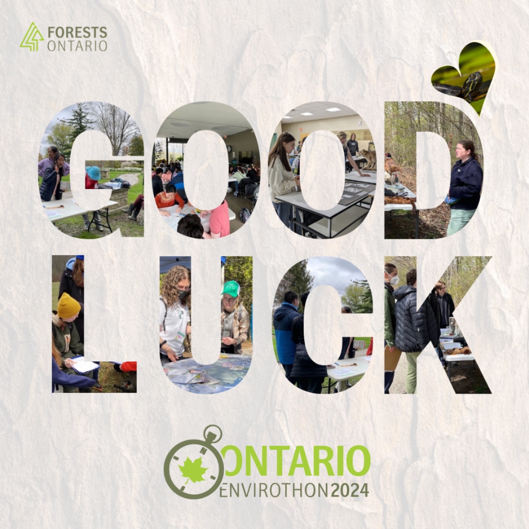 It's a tree-t to have #ONEnvirothon competitions during #EarthWeek! This week, students will be competing in Toronto, Grand River & Southwestern regions. We're wishing them all good luck as they plant their seeds of knowledge & immerse themselves in hands-on learning & discovery!