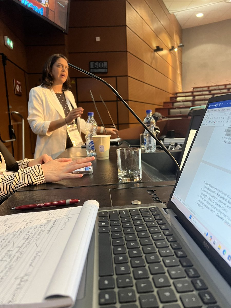 ESteinMD 👩🏻💻 (@ellebelle18) on Twitter photo Salih Samo gives his stellar talk on the hernia -surprising how delicate your exam should be. And now Reena Chokshi is giving us gerd diagnostic tools straight off the ✈️ . #oeso2024 <a href="/ReenaChokshiMD/">Reena Chokshi, MD</a> <a href="/SalihSamo/">Salih Samo MD, MSci, FACP||Esophagologist</a> Salih Samo gives his stellar talk on the hernia -surprising how delicate your exam should be. And now Reena Chokshi is giving us gerd diagnostic tools straight off the ✈️ . #oeso2024 <a href="/ReenaChokshiMD/">Reena Chokshi, MD</a> <a href="/SalihSamo/">Salih Samo MD, MSci, FACP||Esophagologist</a>
