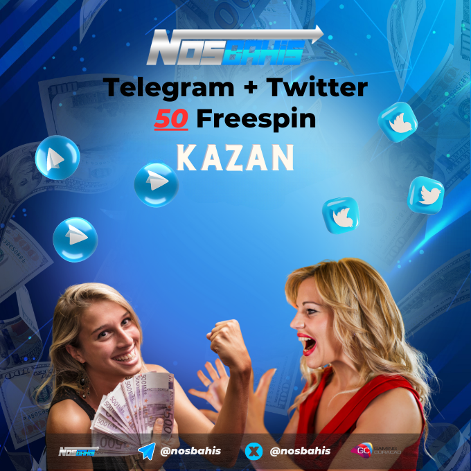 nosbahis's tweet photo. 🚨 Telegram Ve Twitter hesabımızı takip eden 200 üyemiz yatırım şartsız 50 freespin kazanacaktır. 🚨

🎉 Eklenen bonus, Gates of olympus, Sweet bonanza oyunlarında geçerlidir. Herhangi bir çevrim ve yatırım şartı bulunmamaktadır. Minimum maksimum 250₺ çekim sağlayabilirsiniz.🎉 https://t.co/JBQ0cBWZay