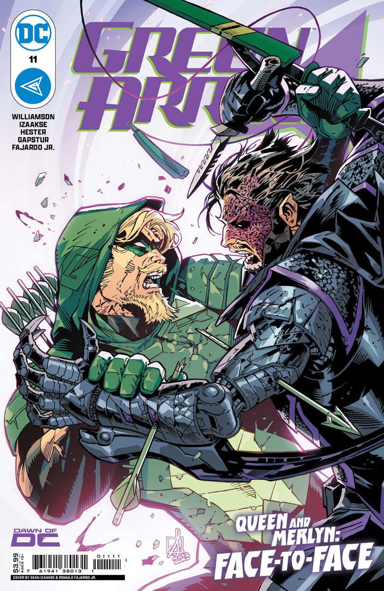 Hey! Happy Green Arrow day!! 💚🏹 Issue 11 of our Green Arrow run comes out today. Hope you booked your copy. You don’t wanna miss how crazy this issue gets. Also with the rest of team Arrow: @Williamson_Josh @rfajardojr @philhester @ericgapstur @DCOfficial