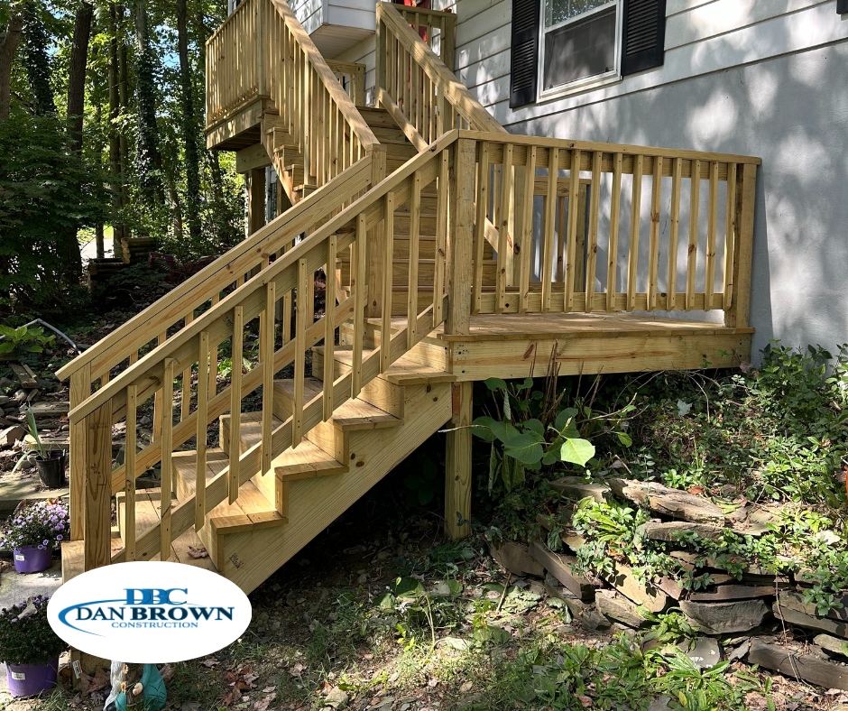 Updating a main staircase that has had years of wear and tear is a great way to make sure you and your family are safe! It's time to stop worrying!

Call us today to start planning! 📞 607-205-1001

#deckbuilding #DanBrownConstruction #GeneralContractor