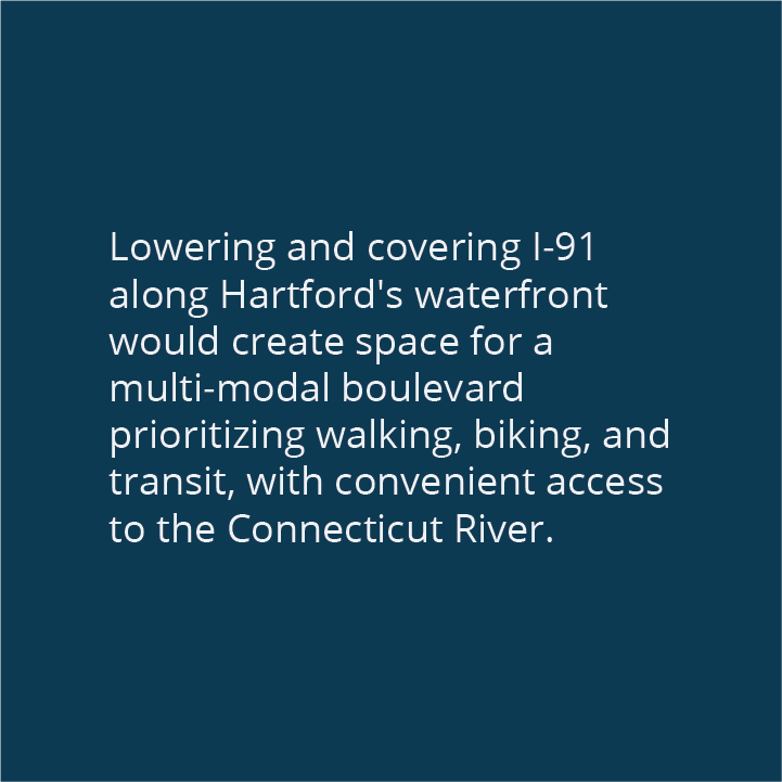 HtfdMobility's tweet photo. #RiverGateway lowers and covers I-91 to help recapture Hartford’s riverfront.

#RiverGateway baja y cubre la I-91 para ayudar a recuperar la ribera del río Hartford.

#KeepGreaterHartfordMoving #GreaterHartfordMobilityStudy https://t.co/ps4Ndwkch8