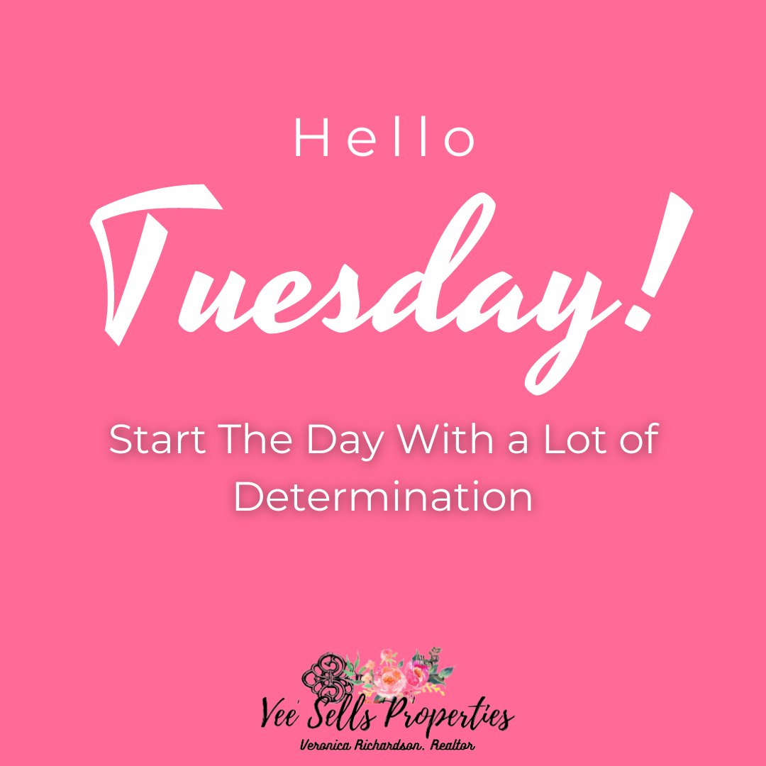 Happy Tuesday!

#dcrealtor #dcrealestate #dcagent #dcfirstimehomebuyer #mdrealtor #mdrealestate #mdagent #mdfirsttimehomebuyer #varealtor #varealestate #vaagent #vafirsttimehomebuyer #varealtor #veezipcode20019 #veronicarichardson #hughesvillemd #capitolheight