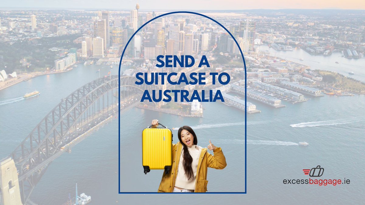 We ship your boxes and baggage worldwide. Check our prices to send items to Australia. Visit our website and book now! bookings.excessbaggage.ie
#excessbaggage #baggage #travelsmart #doortodoor #internationalshipping #internationalstudents #students #studentsinireland