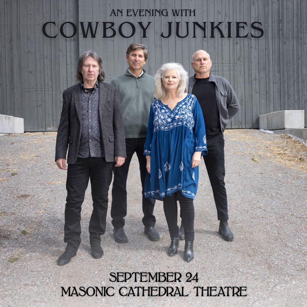 🤠 NEW SHOW 🤠 @CowboyJunkies | 🗓 Sept 24 Venue Presale starts Thurs Code: FLOWER | 🎫: buff.ly/3Q9s2Jg