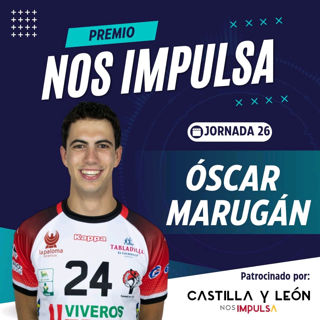 BalonmanoNava's tweet photo. 🤾Renovación y ganador de la encuesta. No está mal, ¿no?😉

🏆El 𝙋𝙧𝙚𝙢𝙞𝙤 𝙉𝙤𝙨 𝙄𝙢𝙥𝙪𝙡𝙨𝙖 de la jornada 26 es... Óscar "Hormiga atómica" 🐜, que anotó 4 goles ante BM Logroño, con un 100% de efectividad

¡Enhorabuena!👏

#ViverosHerolBmNava 🔴⚪️
#NosImpulsaCastillayLeon https://t.co/C4SgkKSd9Q