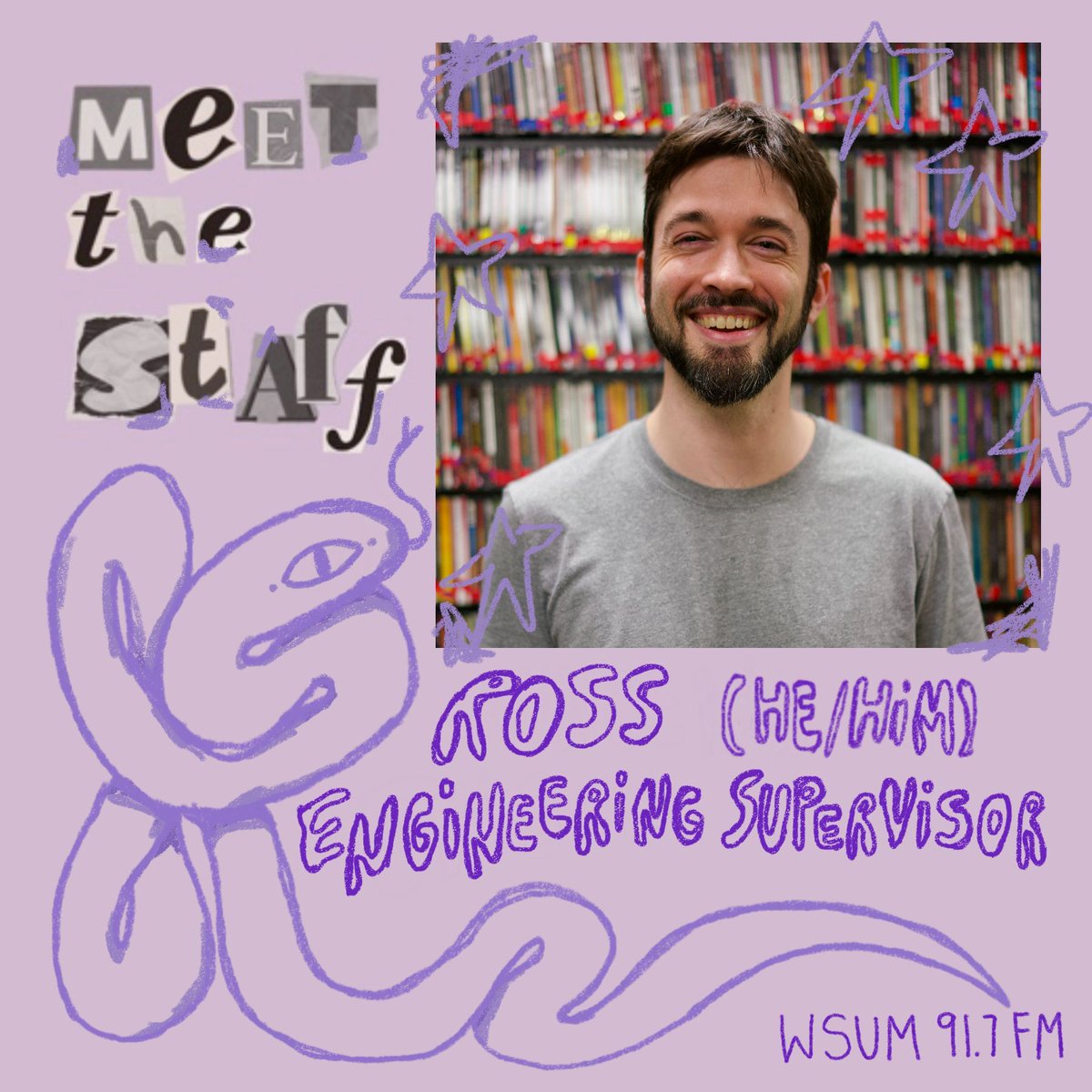 Meet The Staff!!!
💾  Engineering  Supervisor 🔌 
Ross (he/him)
Office Hours: Thurs 3-4pm
