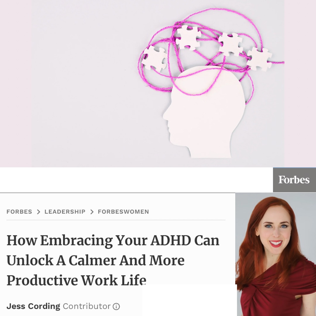 Struggling with #ADHD? In my latest @ForbesWomen article I interview experts about how embracing it and learning about what your brain really needs to thrive can help you feel calmer, more focused and more productive.  

bit.ly/3xwdWv0