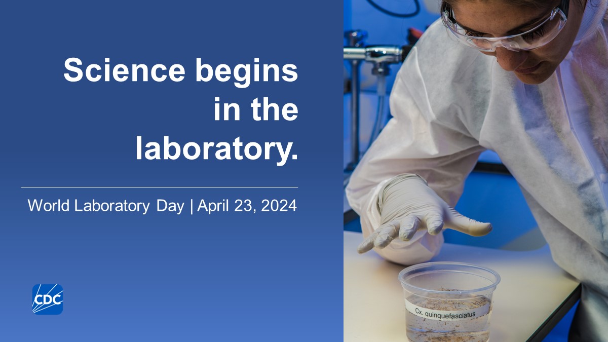 Tick & mosquito bites can spread germs. CDC invests in its Centers of Excellence to conduct research that helps prevent & respond to vector-borne diseases. A special thank you to these centers this #WorldLaboratoryDay!

bit.ly/43PGsUz