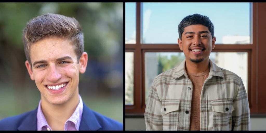 Aspiring public servants Jackson Boaz, SPA/BA ’24, and Edwin Santos, SPA/BA ’24, MPA ’25, have been named 2024 Truman Scholars. They are AU’s 17th and 18th scholars since 2000. Congratulations! Learn more: american.edu/news/truman-ti…