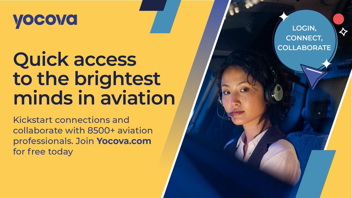 yocova_'s tweet image. Unlock the Power of Aviation Collaboration! Join Yocova’s #aviation network today and access over 8,500 partnerships for free. 
Don’t miss out on these incredible opportunities. Connect and soar with us 🛫 
bit.ly/3L33Gh3
#Yocova #AviationNetwork #JoinForFree
