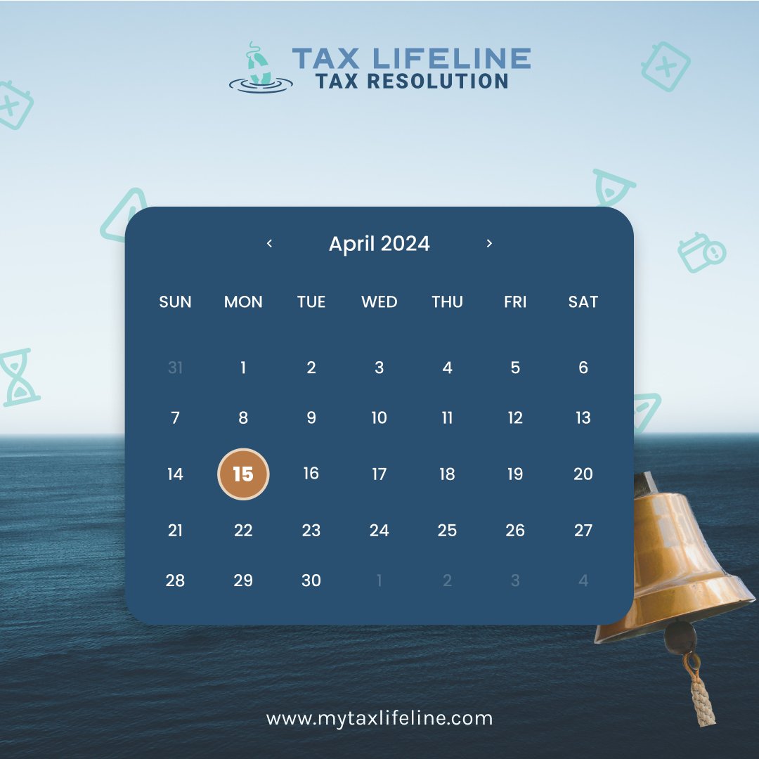 ⏰ Don't let the clock tick away – mark your calendars! ⏰ The deadline to file your federal tax return, pay any tax owed, or request an extension is fast approaching: Monday, April 15, 2024.

#TaxSeason #TaxHelp