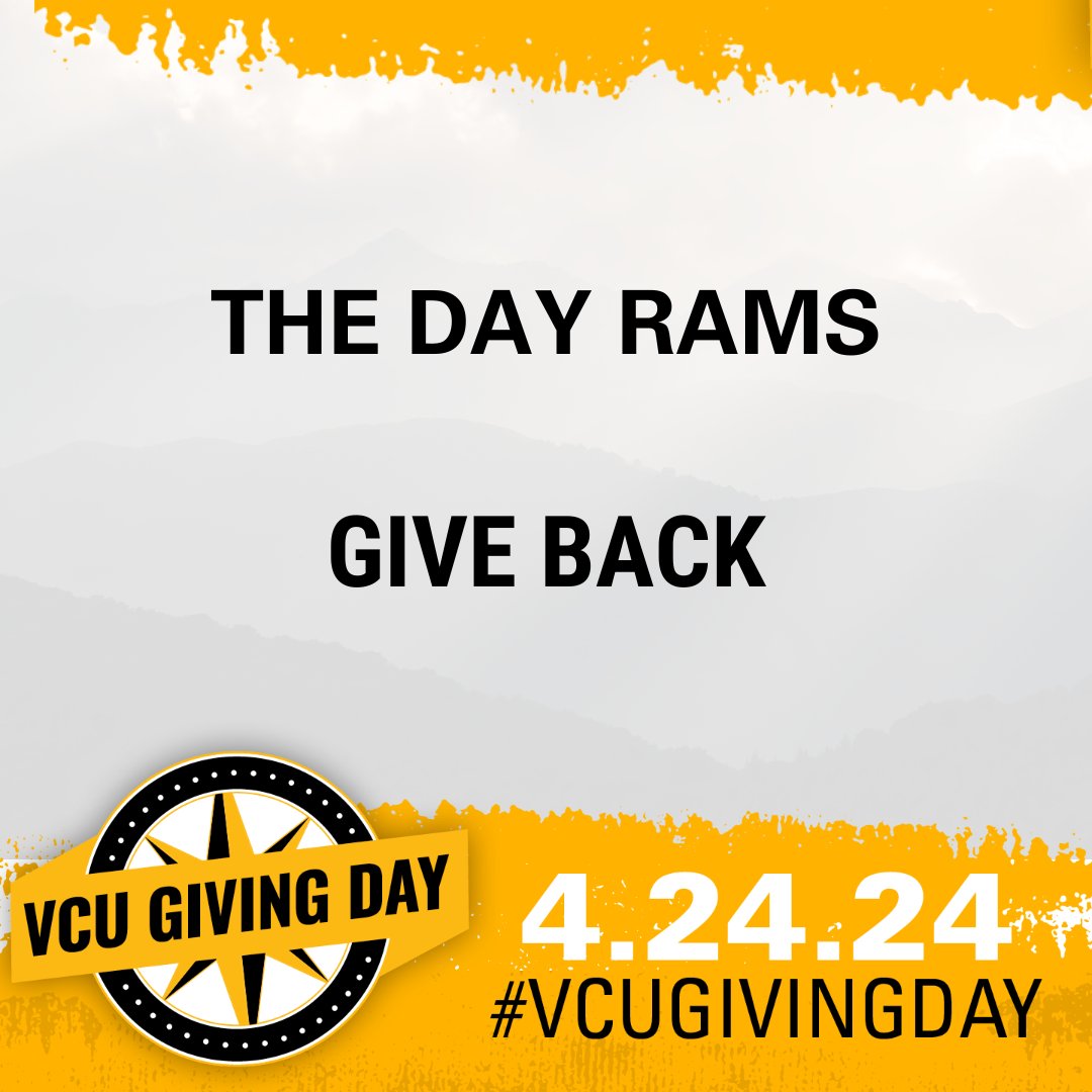 #VCUGivingDay starts TOMORROW! ❤️ Tomorrow's the day we come together to make a real impact in the fight against heart disease. Whether you're donating for the first time or continuing your incredible support, every contribution matters. go.vcu.edu/phcgd24