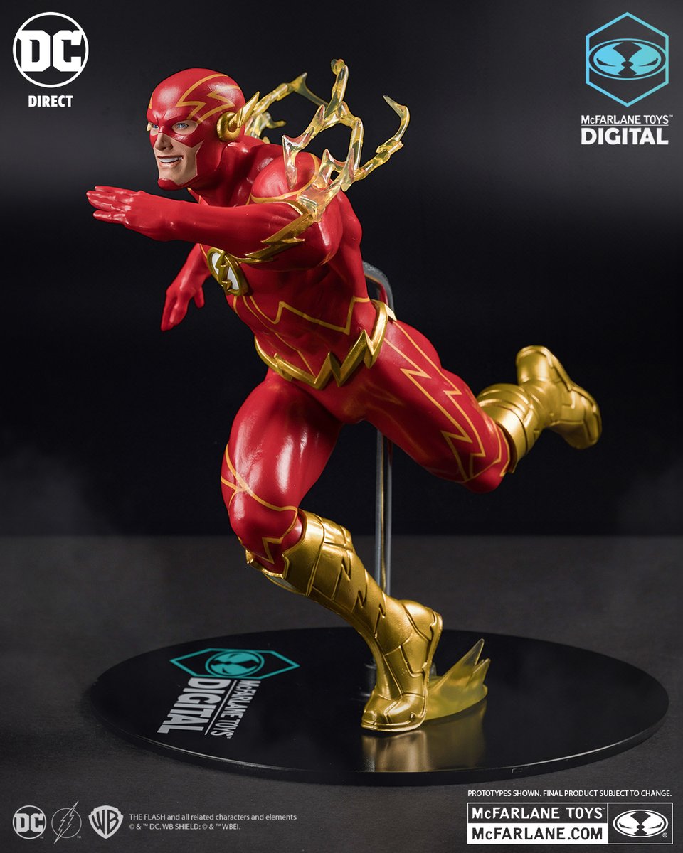 The Flash™ 1:6th scale statue based on the artwork by Jim Lee launches for pre-order APRIL 26th! Includes a #McFarlaneToysDigital Collectible. Look out for an exclusive JIM LEE signed version the same day... #McFarlaneToysWeek #McFarlaneToys #DCDirect #TheFlash #JimLee