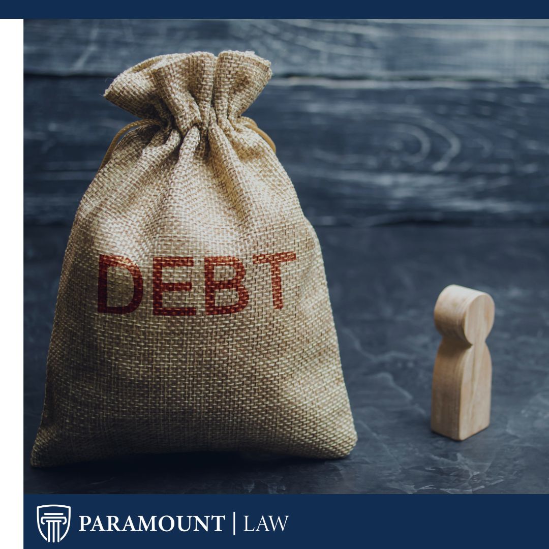 Don't add to your debt by taking on more. We can lend a hand.

Let’s talk.
📞 (800) 315-2026
🌐 paramountlaw.com  

#DebtRelief #FinancialFreedom #ParamountLaw #DebtLawyer