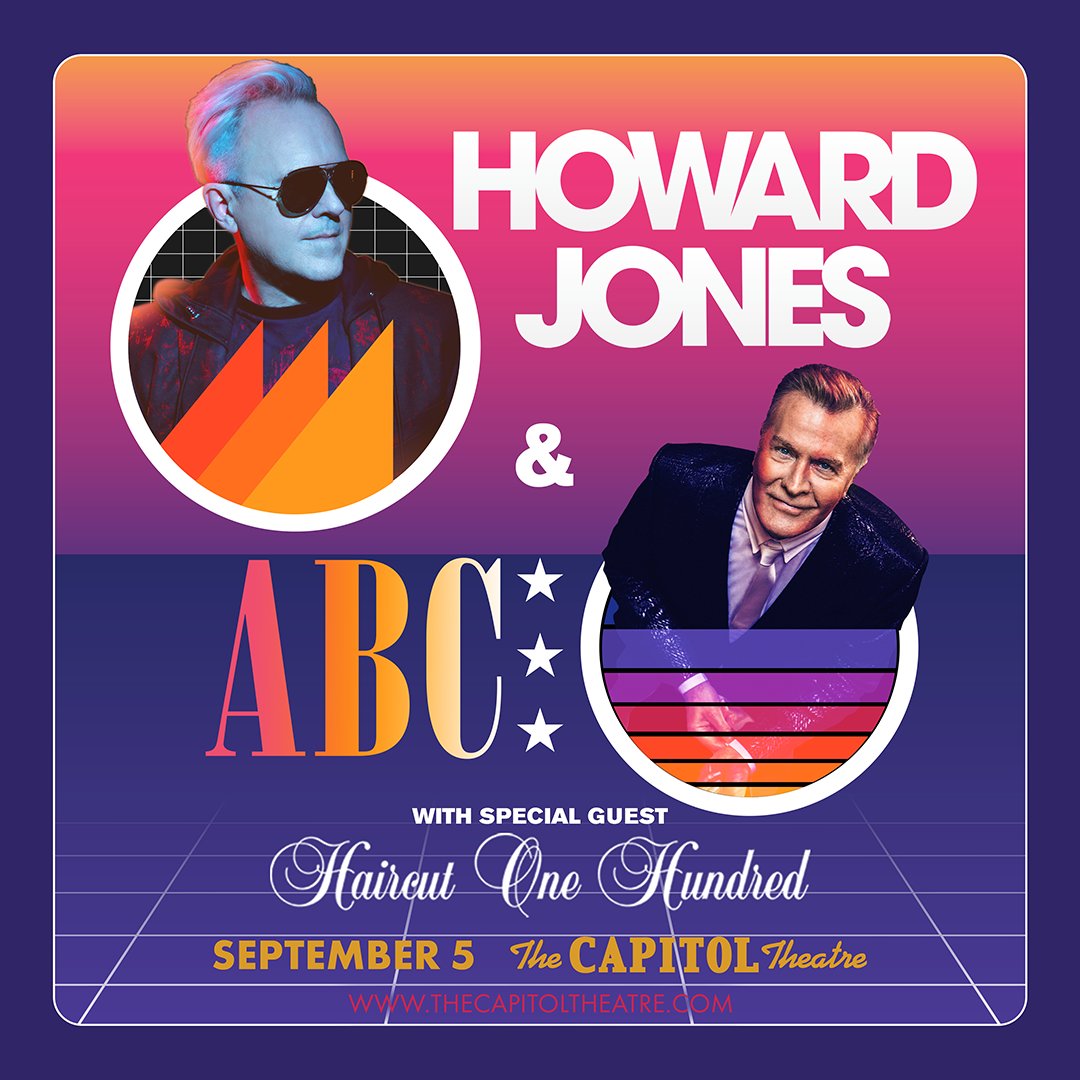 💥 JUST ANNOUNCED! 💥 @howardjones & @ABCFRY play a night of classics with @Haircut100 on THU, SEP 5! Tickets 🎫 go on sale on FRI, APR 26 at 10AM-->> brnw.ch/21wJ5wL