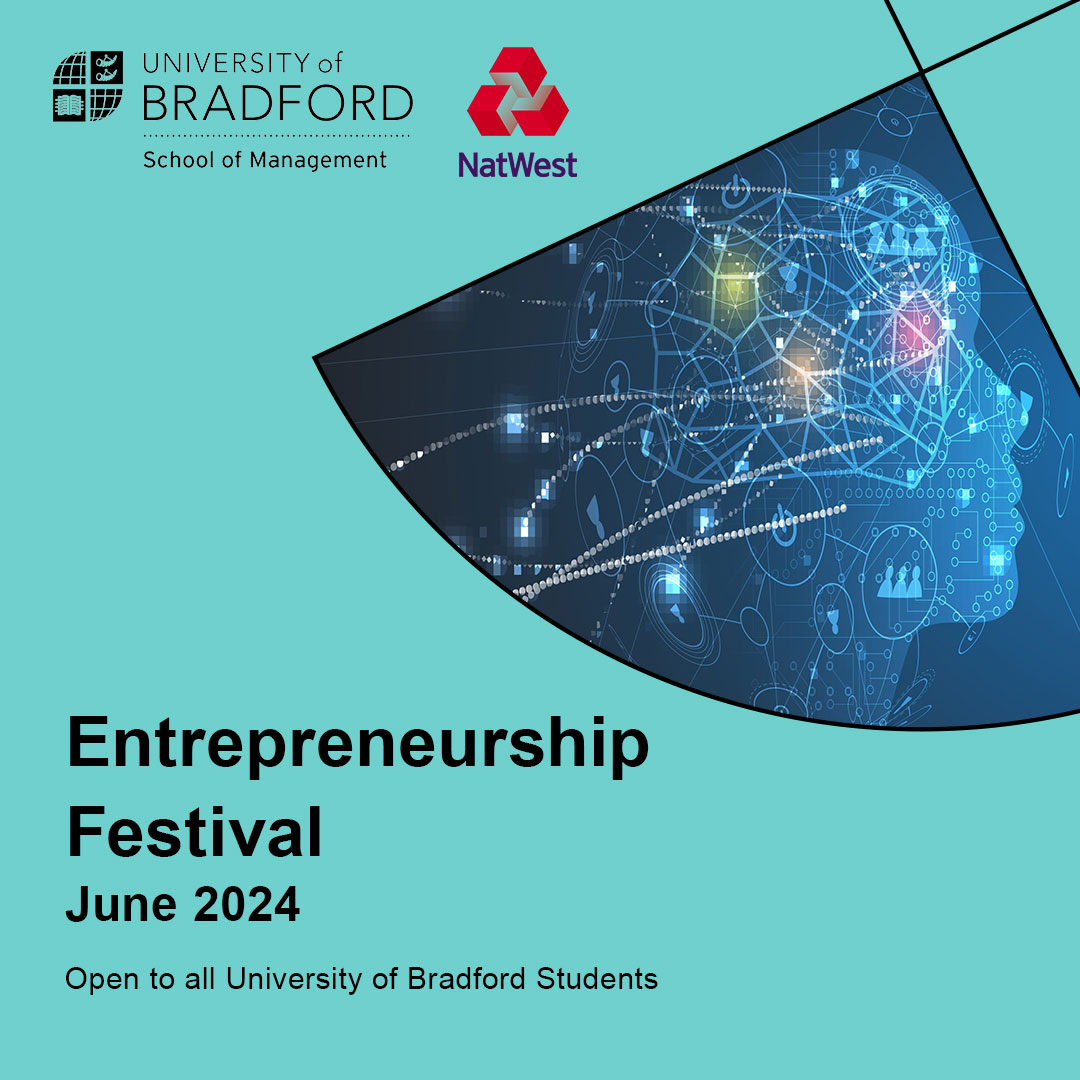 Register now to join us at the Entrepreneurship Festival in June A week of interactive activities including a business simulation look to develop skills for your careers and entrepreneurial ambitions The festival is open to all @UniofBradford students bradford.ac.uk/management/ent…