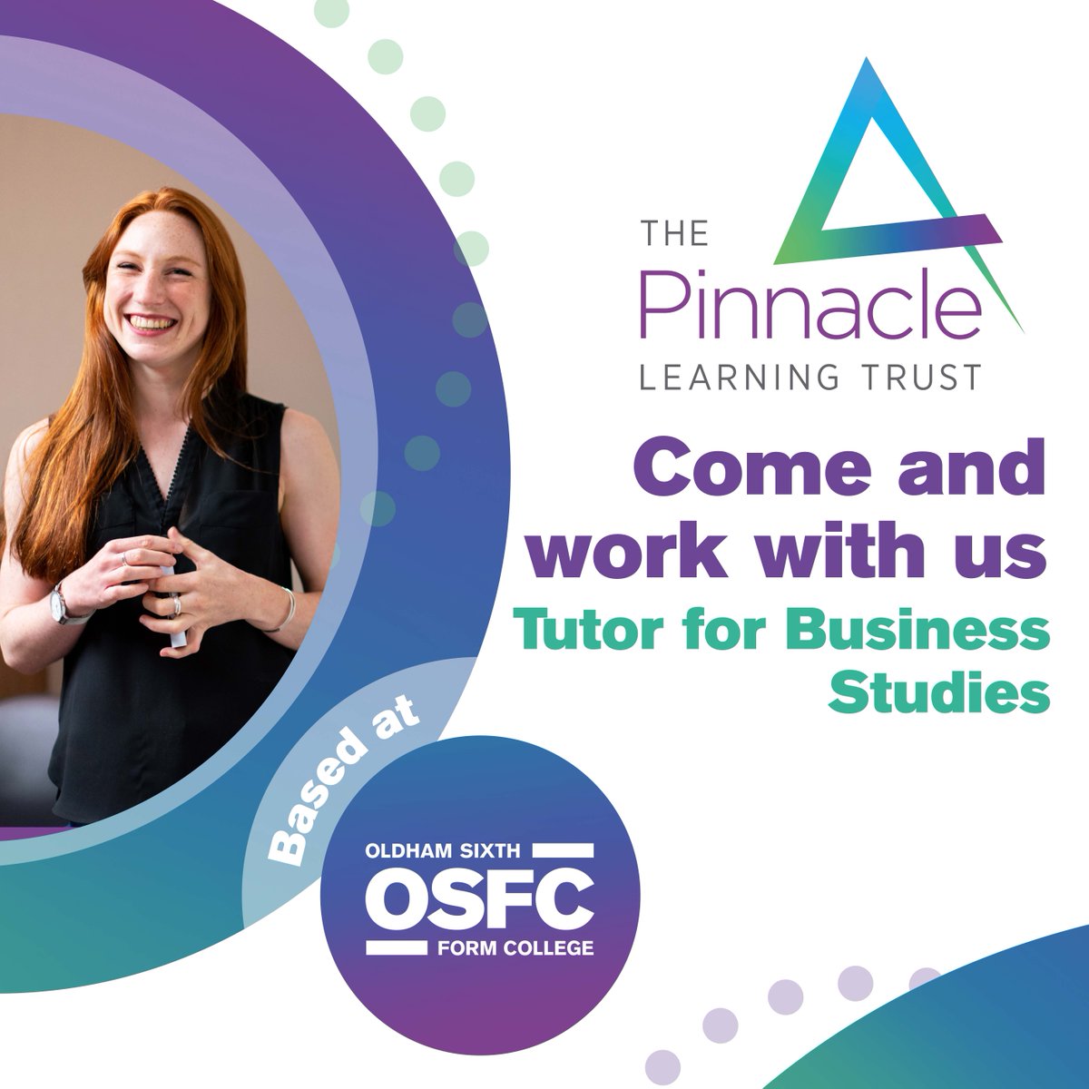 Come and work with us - Tutor for Business Studies at @OSFC_Info: bit.ly/3U8wnO9 Closing date for applications is Thursday 2nd May, midday.