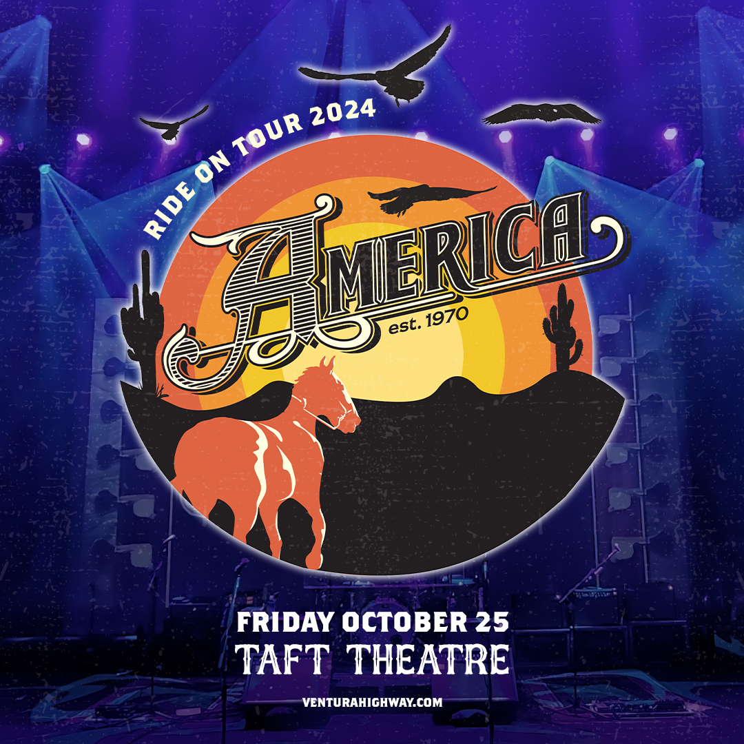 JUST ANNOUNCED: The iconic group @americaband will Ride On in 2024, coming to Taft Theatre on Friday, October 25! Tickets go on sale THIS FRIDAY at 10am. Get more info ➜ bit.ly/america-24