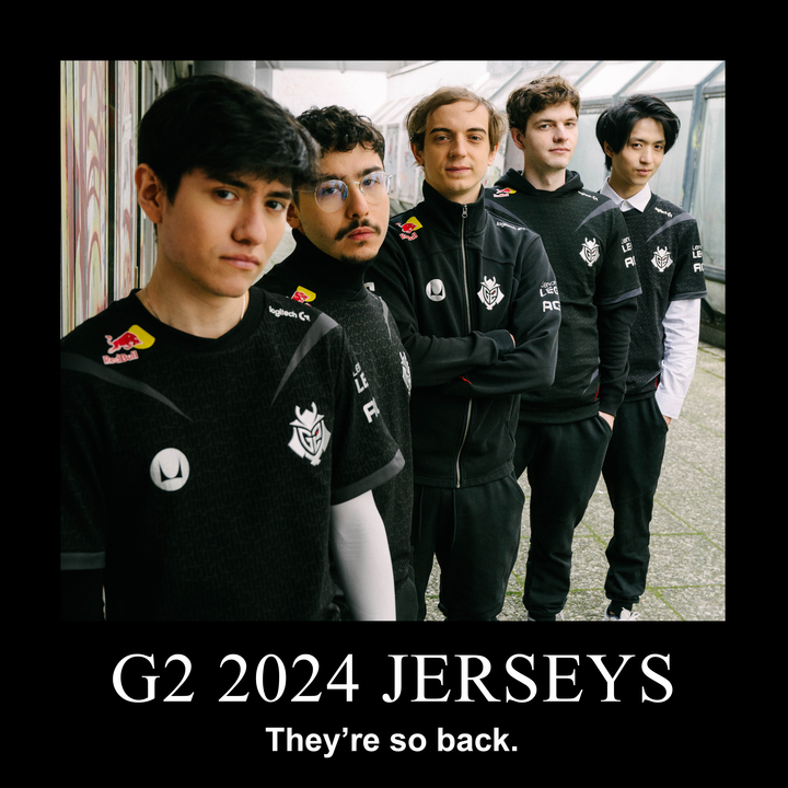 OUR JERSEY IS RESTOCKED! For the first time ever we ACTUALLY sold out of jerseys, but now THEY'RE BACK We've also made the decision to keep the jersey we clapped EU in for MSI, so we can clap teams in it internationally 😎