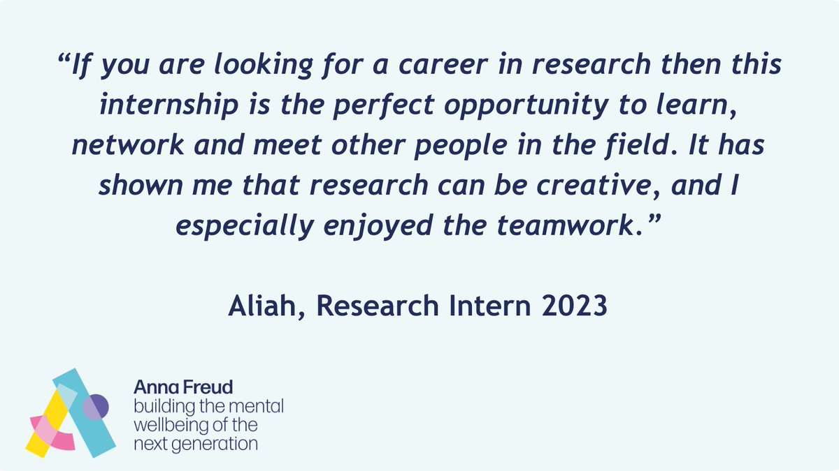 Applications for our Annual Research Internship Scheme 2024 are now open, providing five individuals with a funded three-month placement. Read our latest interns’ feedback 👇 and apply now: orlo.uk/EG0OA #internship #DiversityInResearch