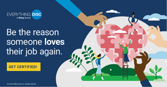 Corexcel's tweet image. Help transform your workplace and continue to grow and learn! As an Everything DiSC Certified Practitioner, gain all of the tools you need to create the culture your workplace desires. Learn more about certification now : corexcel.com/html/disc-cert…