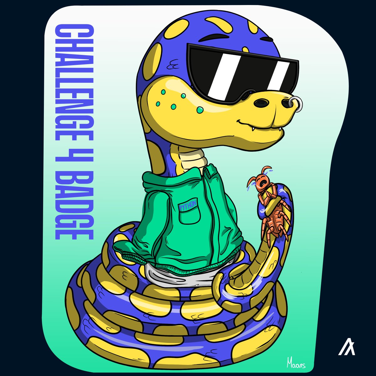 🚨 Attention Devs! 🚨 Welcome to Week 4 of the Python Coding Challenge. 🐍 Put your Python skills to the test! 🐍 ✨ And participate for your chance to earn 1 of 100 never-seen again completion NFTs by @MaarsComics Start solving👇 github.com/algorand-codin…