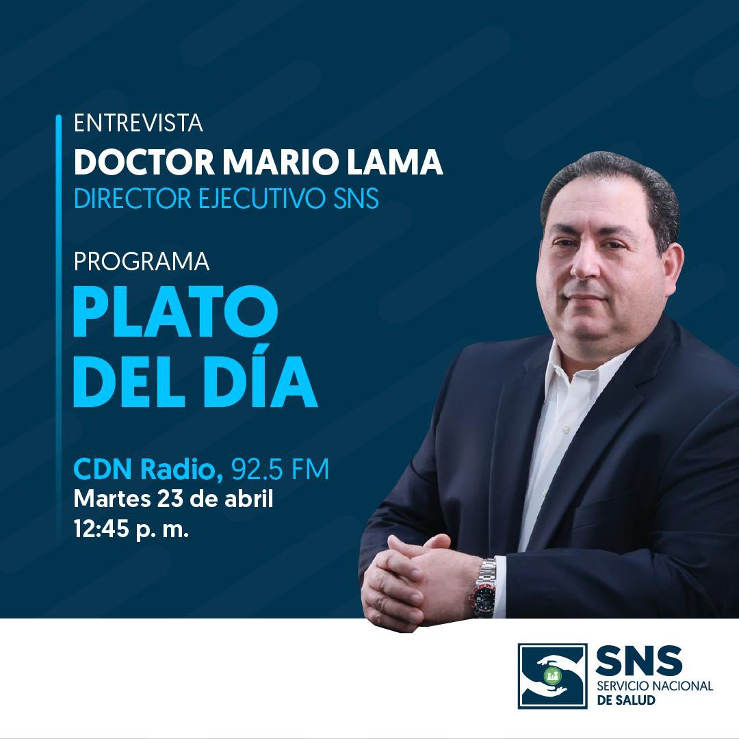 👉🏼Estaremos #hoy en el programa 'Plato del Día', en CDN Radio (92.5 FM) 🙏