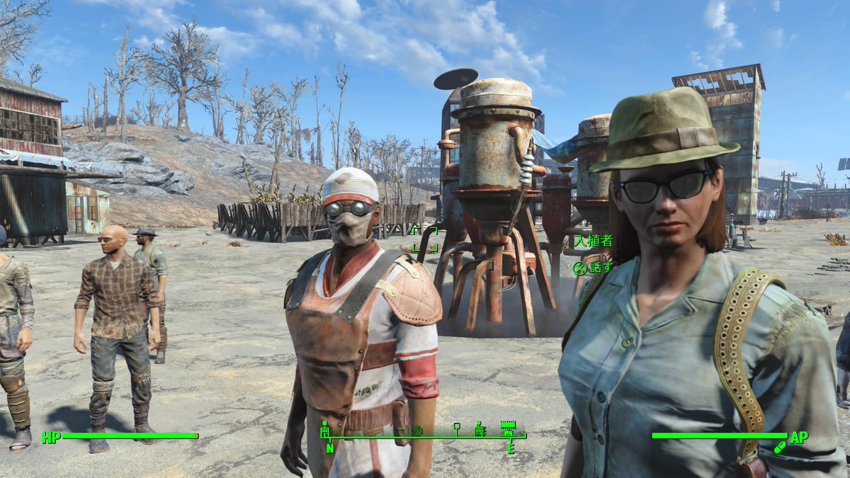 治安を守る保安員　#Fallout4