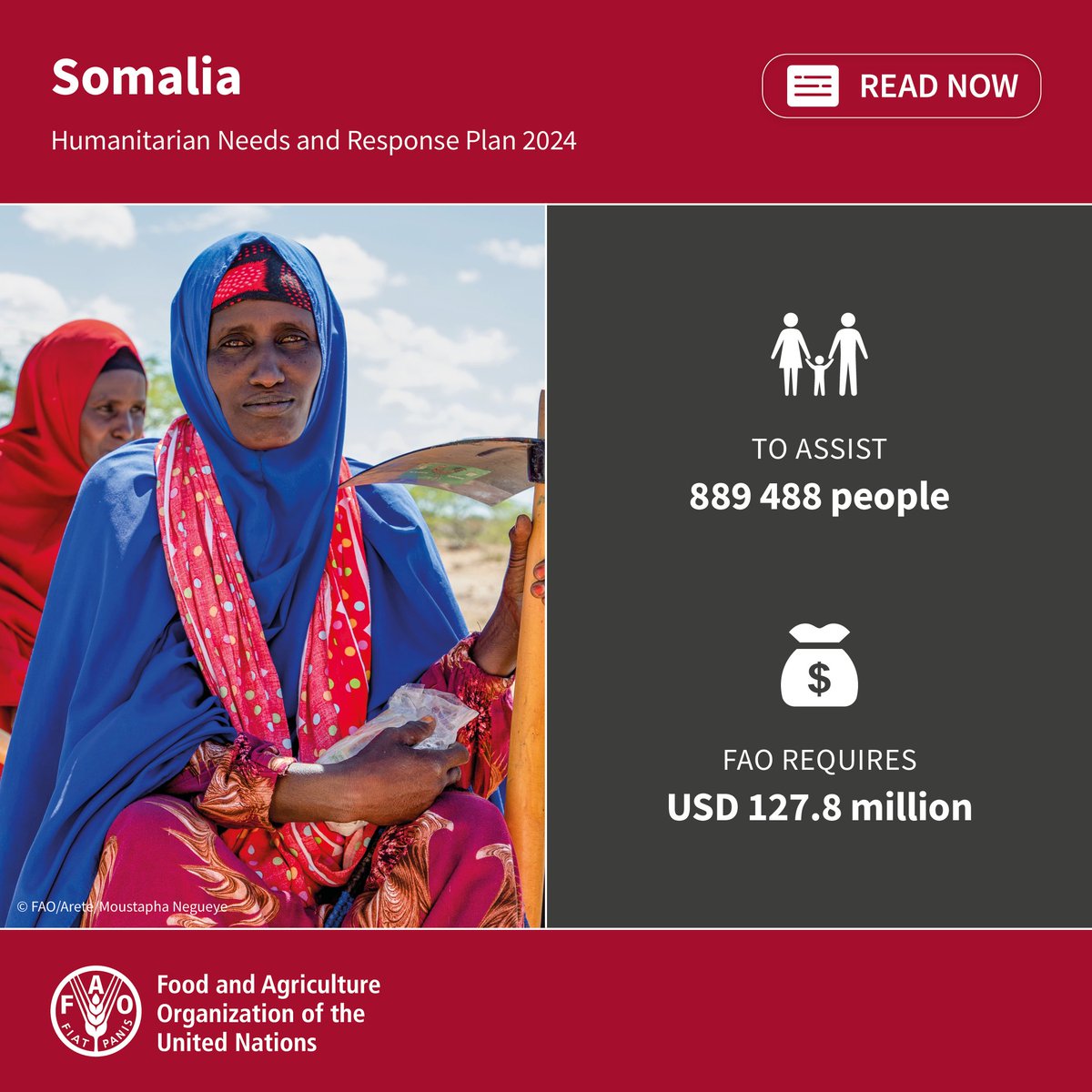 Within a year, Somalia went from averting a famine caused by it's longest drought to the worst flooding on record. Combined humanitarian and resilience interventions are urgently needed to save lives and strengthen communities’ capacities to adapt. bit.ly/4b8Bd4I