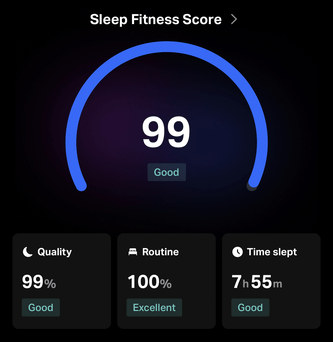 seanpk's tweet photo. I've spent almost 20 years optimizing my sleep.

Today, my sleep score hits 90+ most of the nights.

If you don't get 8 hours of sleep every night, this thread will save you 🧵 https://t.co/tooycb1OQg