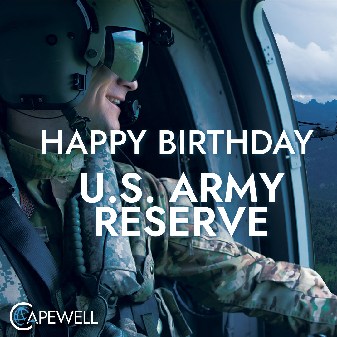 Happy Birthday to the U.S. Army Reserve! Celebrating 116 years of continued dedication and service to our nation.

#Capewell #armyreserves #USArmyReserves #armyreservesbirthday #USARBirthday #USARBirthday116
