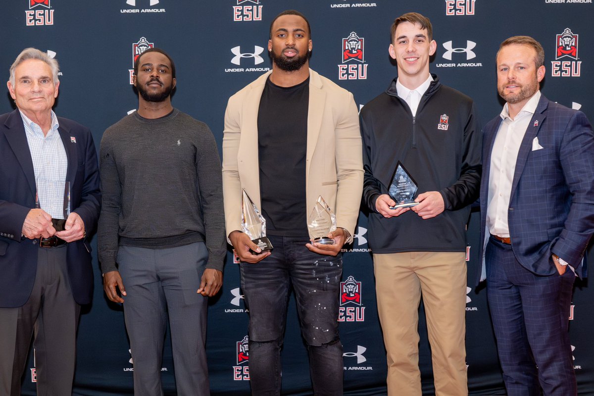 Blessed to be 1/4 ESU male athletes to be selected on the all freshman team. #BLOOD𝘙𝘜𝘕𝘚𝐓𝐇𝐈𝐂𝐊💯