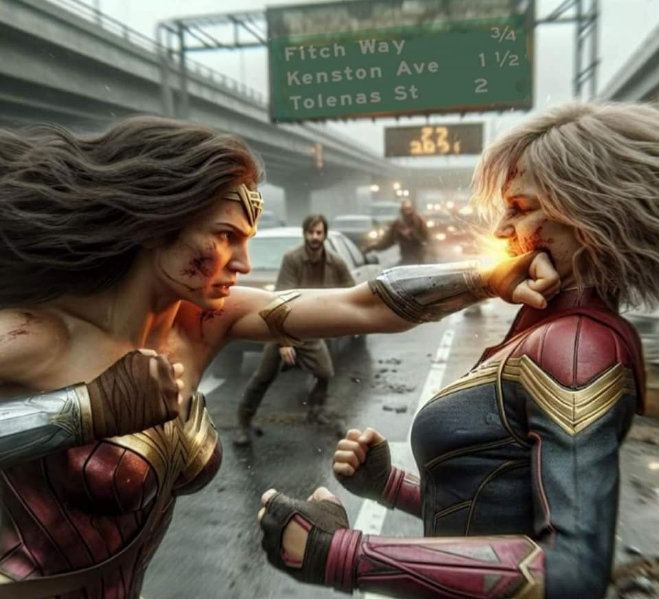 I would watch this!

#WonderWoman
vs 
#CaptainMarvel

@wbpictures
 
@MarvelStudios